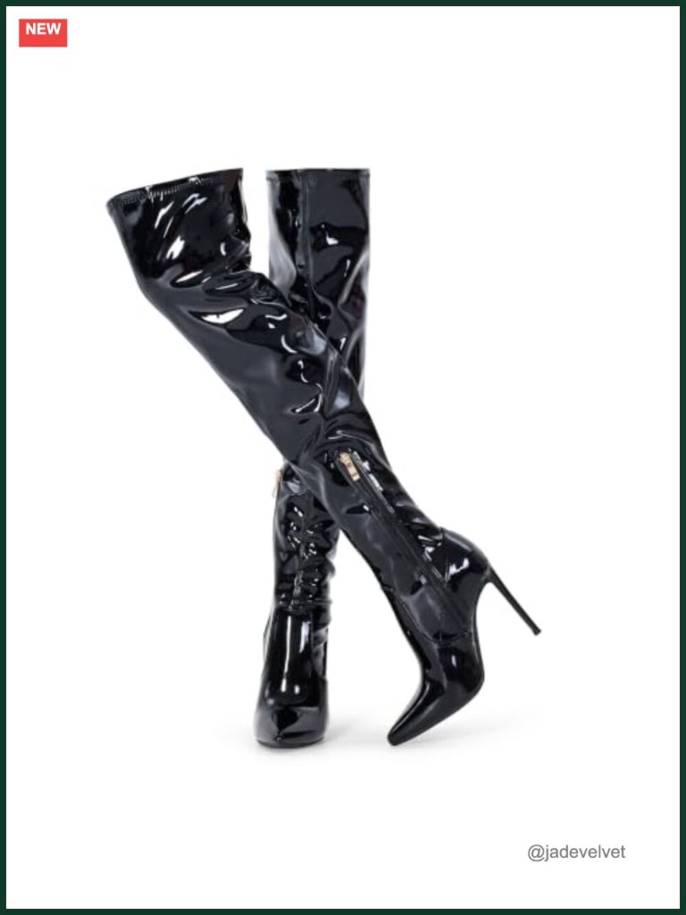 Women's Over the Knee Boots Stiletto Pointed Toe Thigh High Heel